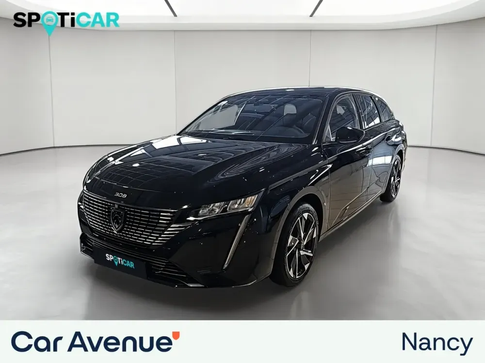 Peugeot 308 noir d'occasion