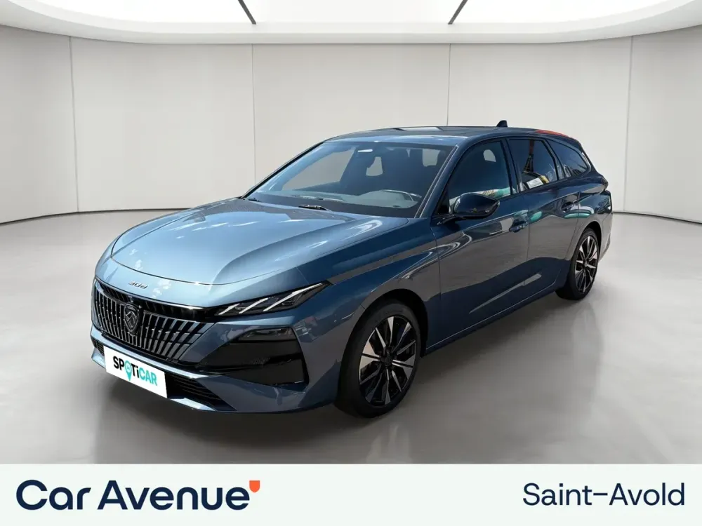 Peugeot 308 bleu ingaro neuf