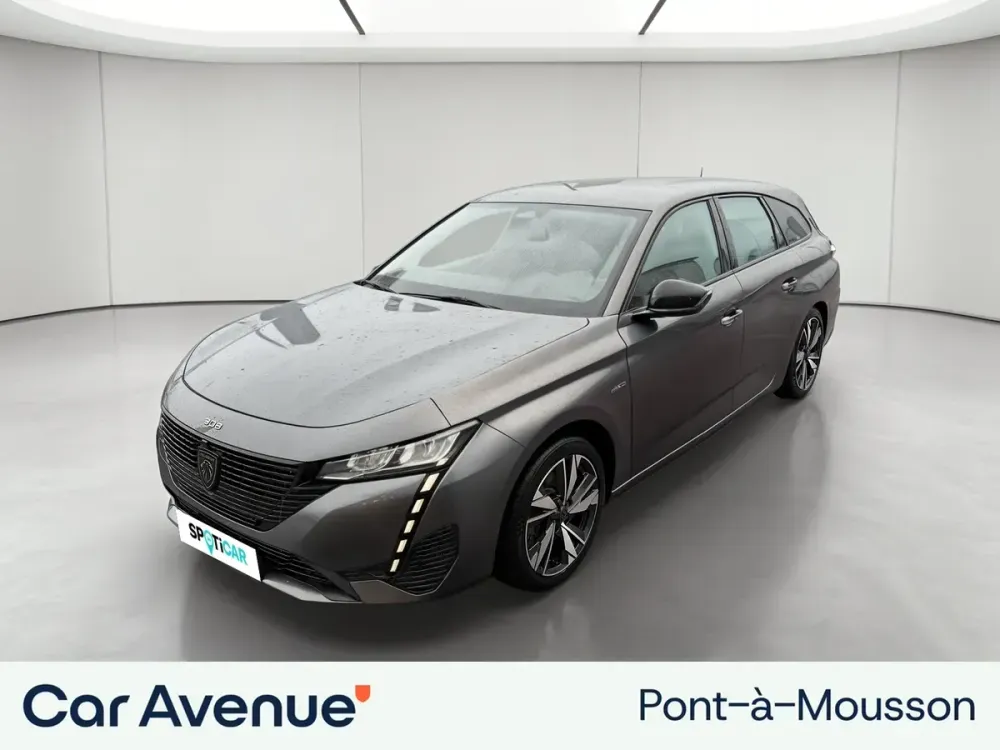 Peugeot 308 gris platinium (m) d'occasion