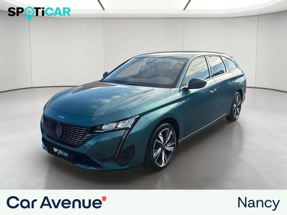 Peugeot Sandero vert d'occasion