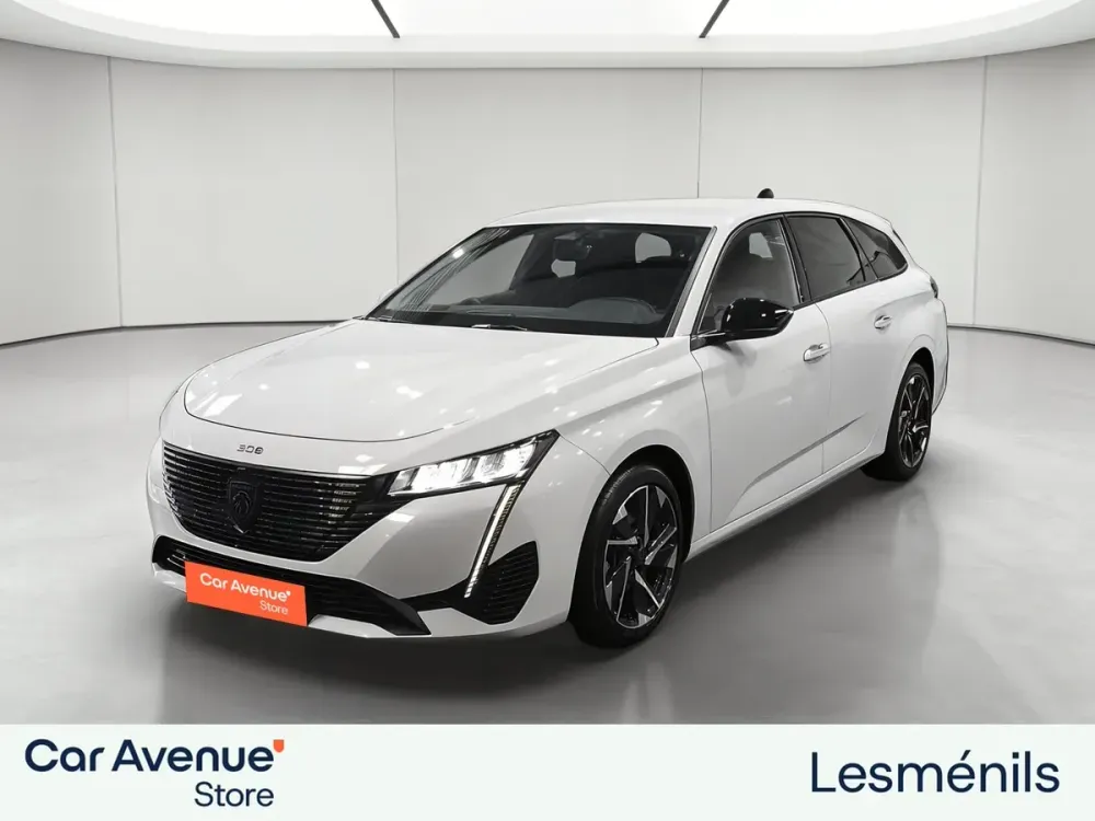 Peugeot 308 blanc d'occasion