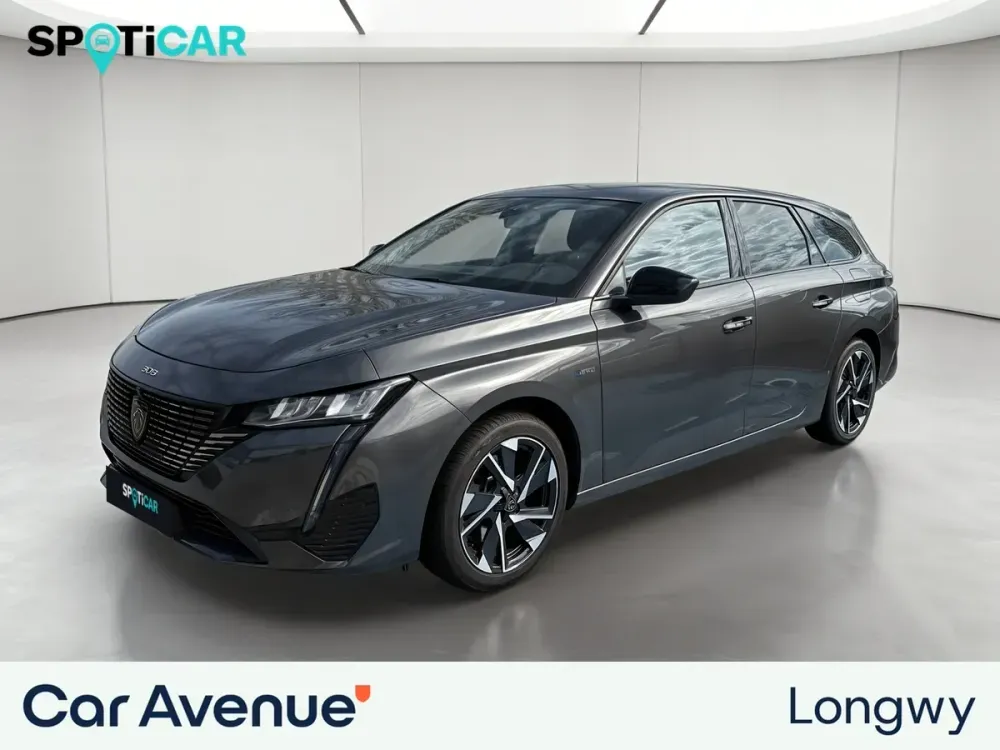 Peugeot 308 SW gris platinium (m) d'occasion