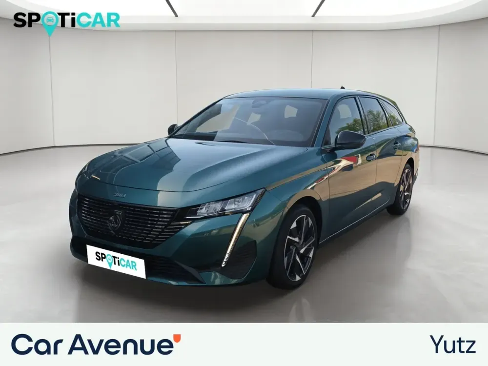 Peugeot 308 SW bleu d'occasion