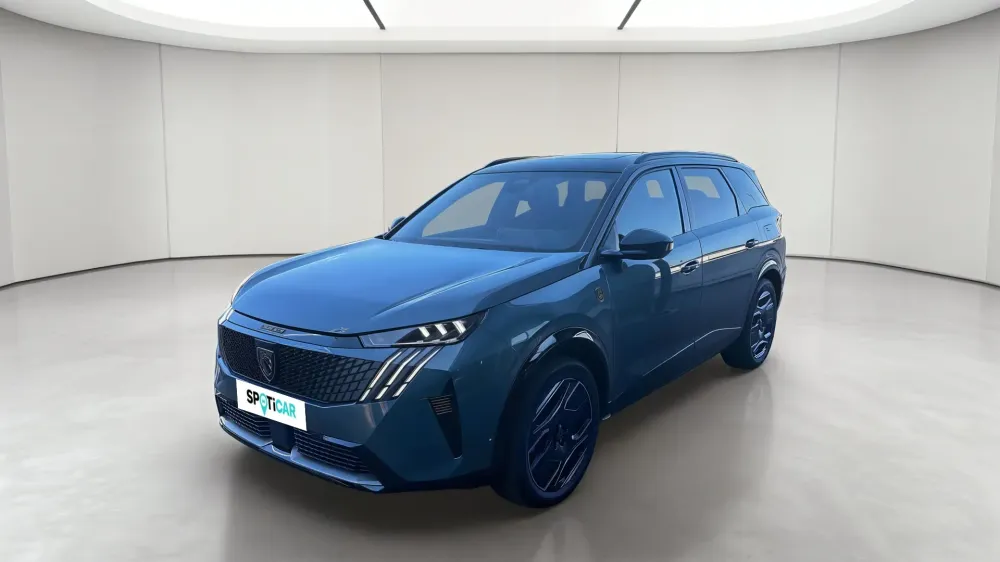 Peugeot 5008 ELECTRIQUE teinte métallisée bleu ingaro neuf