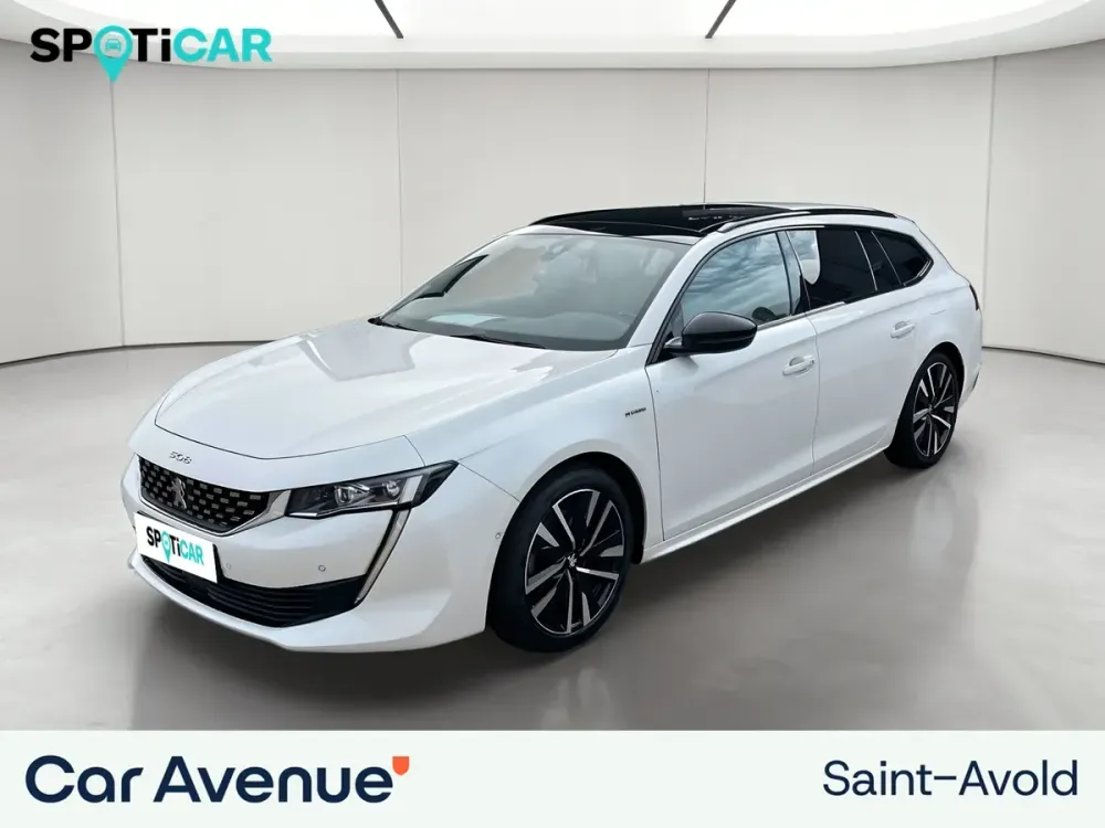 Peugeot 508 blanc d'occasion