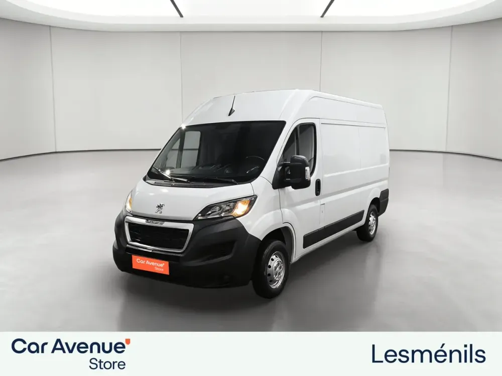 Peugeot Boxer blanc d'occasion