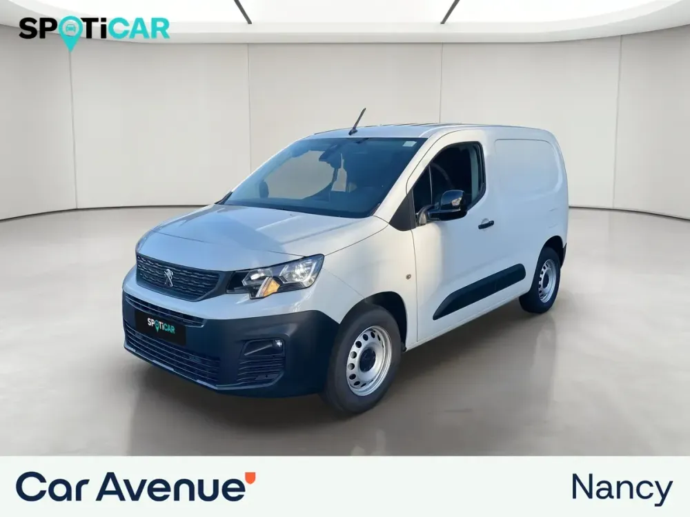 Peugeot PARTNER CABINE APPROFONDIE ELECTRIQUE blanc icy teinte pastel d'occasion