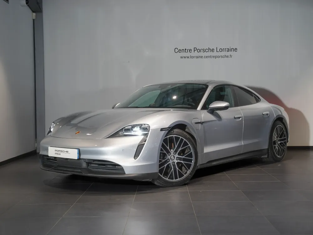 Porsche Taycan gris d'occasion