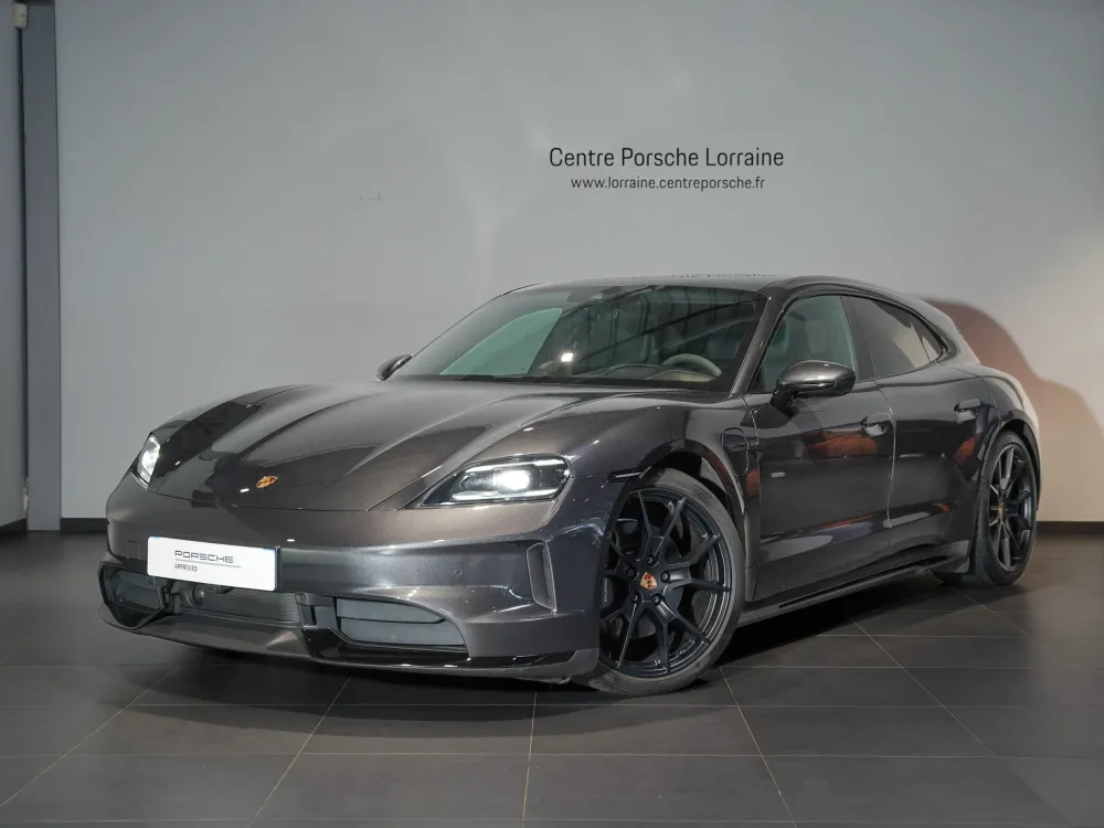Porsche TAYCAN SPORT TURISMO gris d'occasion