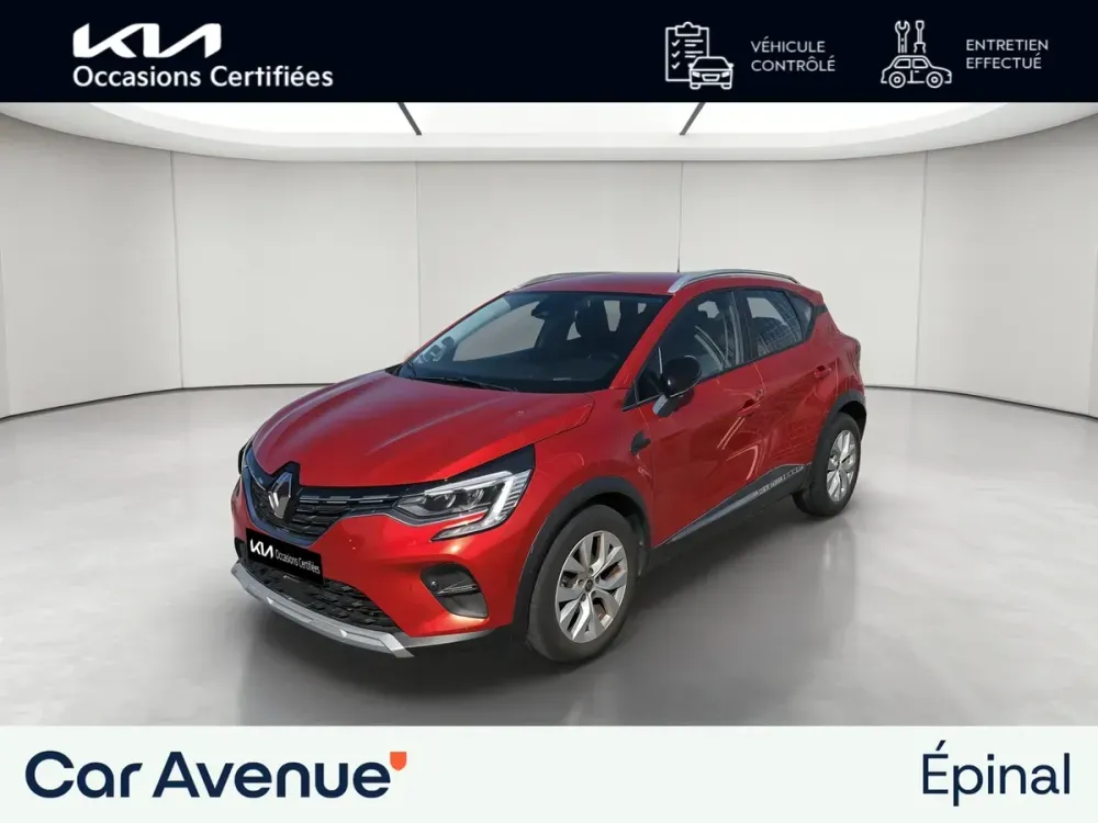 Renault Captur rouge d'occasion