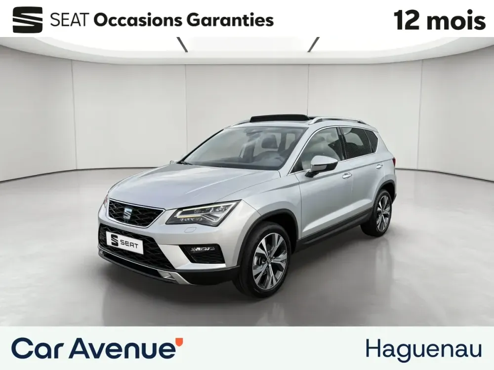 Seat Ateca gris argent d'occasion