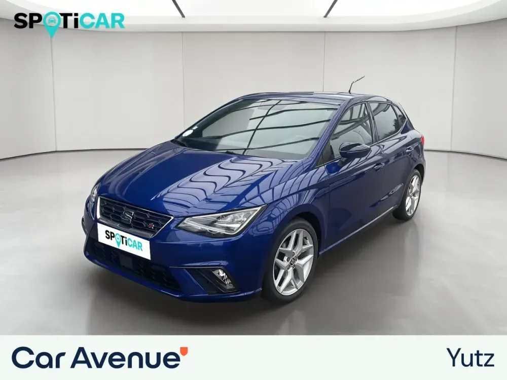 Seat Ibiza bleu d'occasion