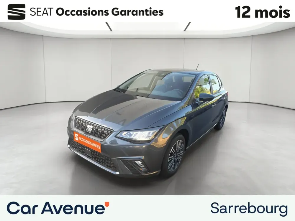 Seat Ibiza gris magnetique d'occasion