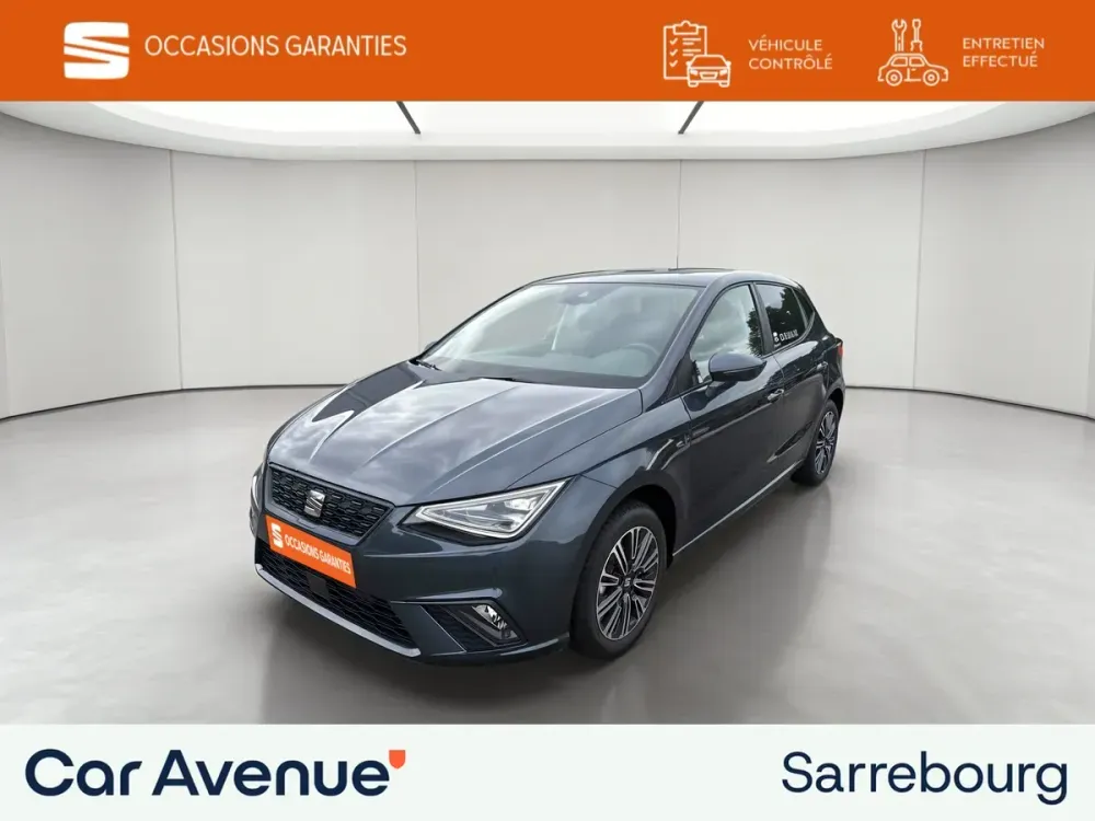 Seat Ibiza gris magnetique metallisee neuf