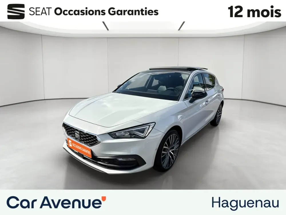 Seat Leon blanc d'occasion