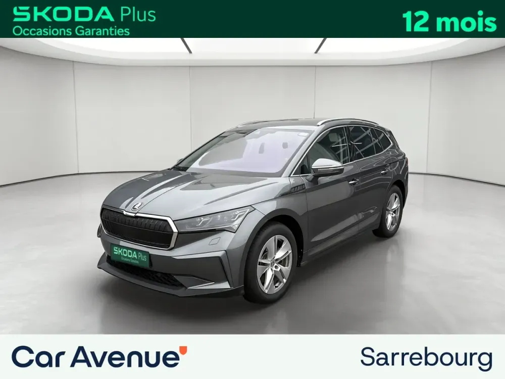 Skoda Enyaq gris d'occasion