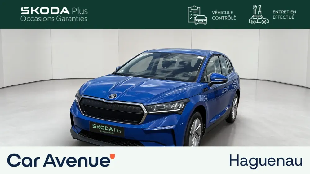 Skoda Enyaq bleu d'occasion