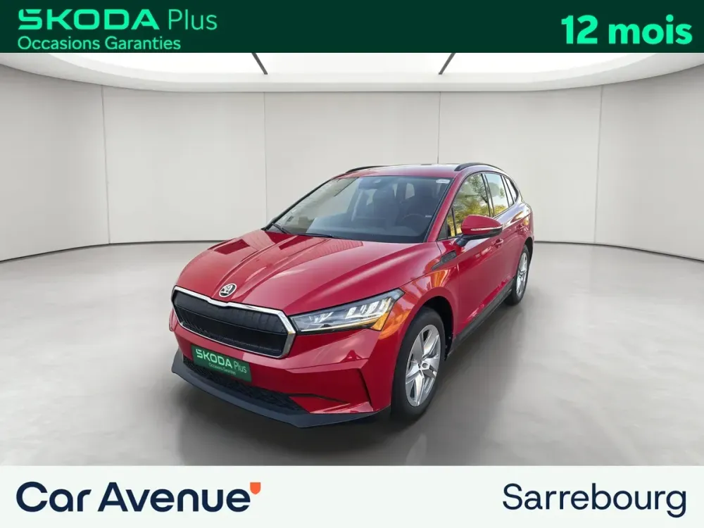 Skoda Enyaq rouge d'occasion