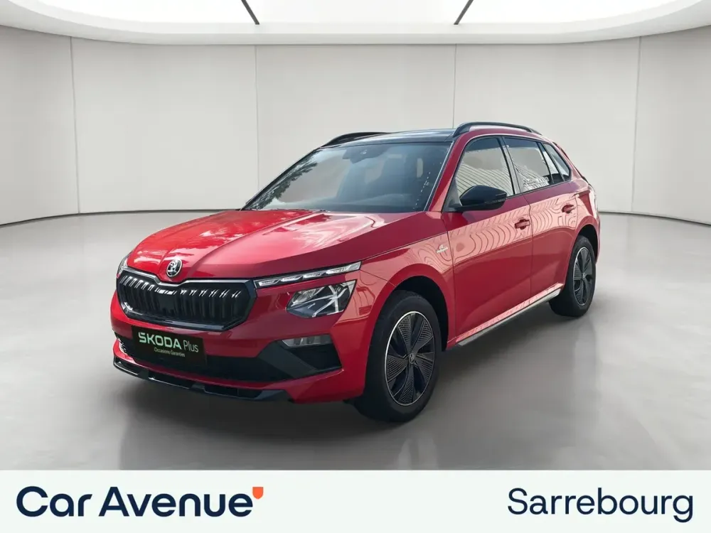 Skoda Kamiq rouge velvet metallise premium neuf