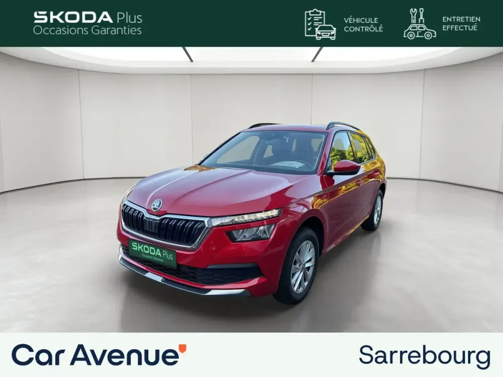 Skoda Kamiq rouge velvet d'occasion