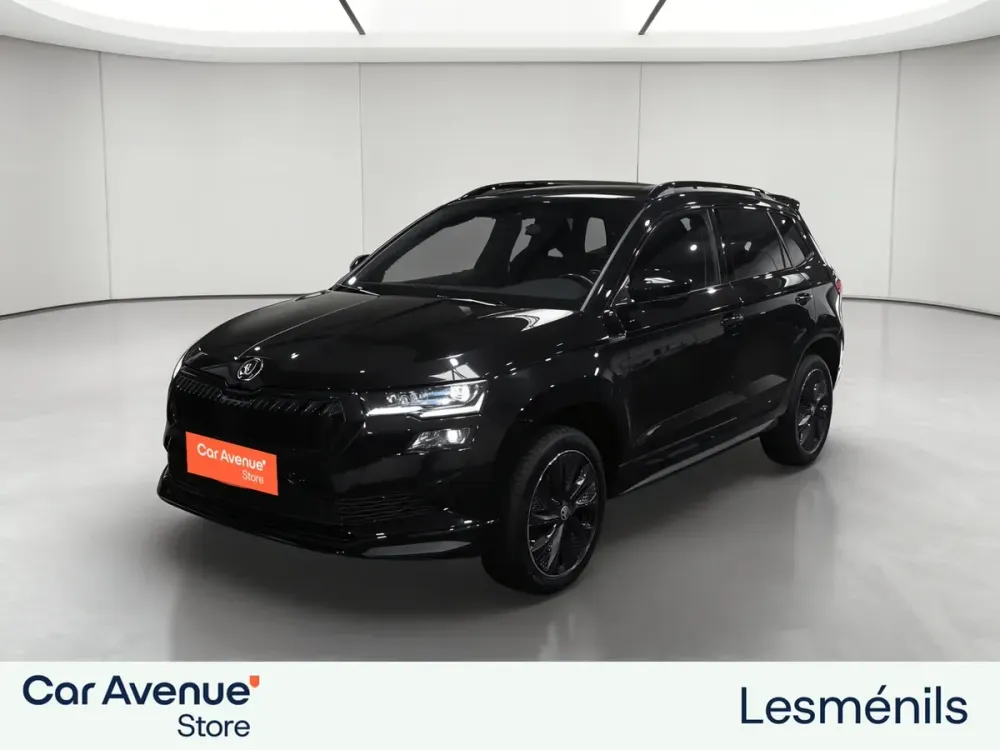 Skoda Karoq noir d'occasion