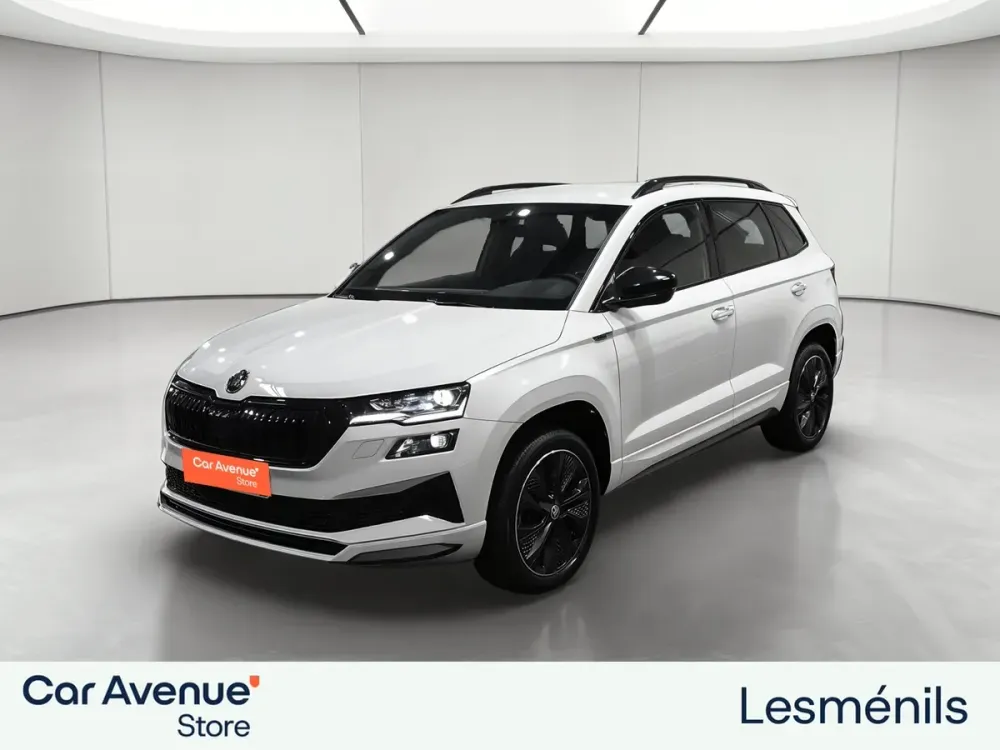Skoda Karoq blanc d'occasion