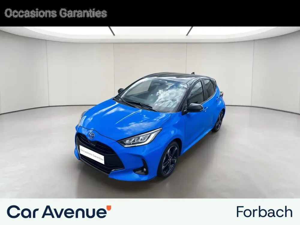 Toyota Yaris Cross bleu d'occasion