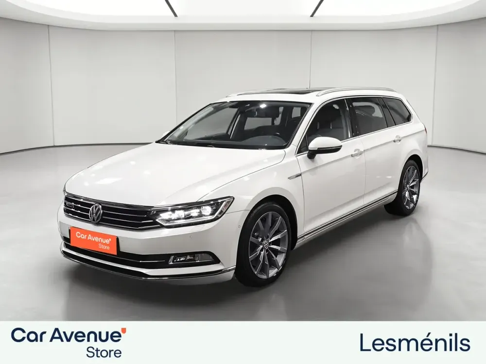 Volkswagen PASSAT SW blanc d'occasion
