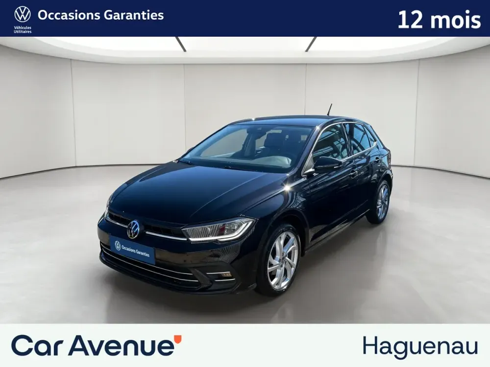 Volkswagen Polo noir intense nacre / capote noire d'occasion