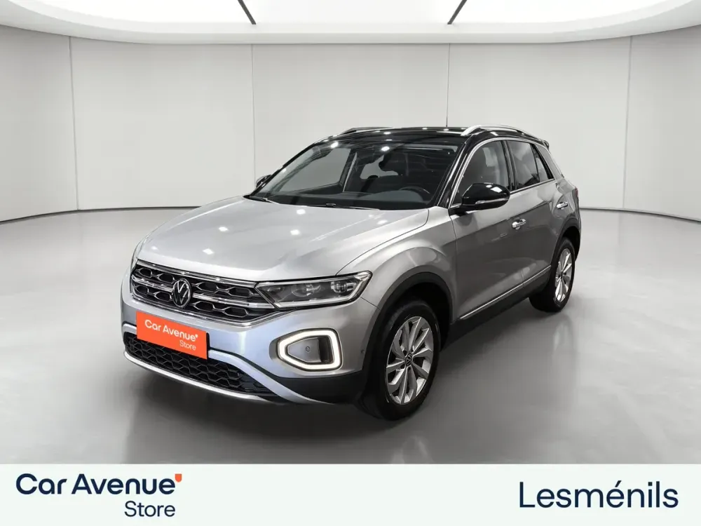 Volkswagen T-Roc gris d'occasion