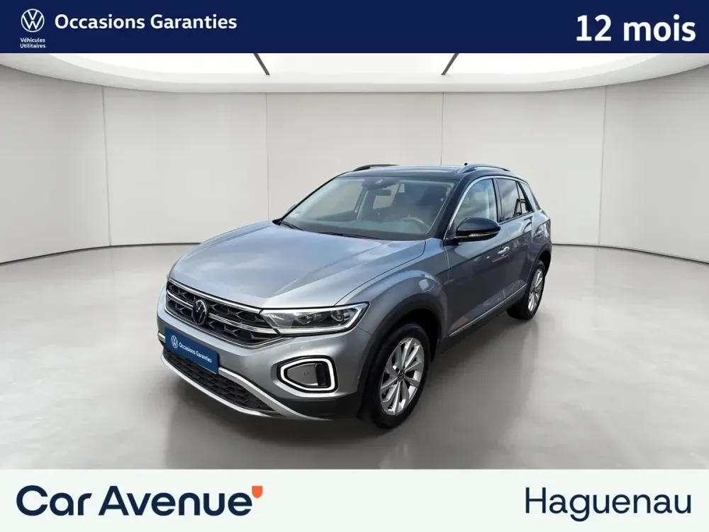 Volkswagen T-Roc gris pyrite toit noir d'occasion