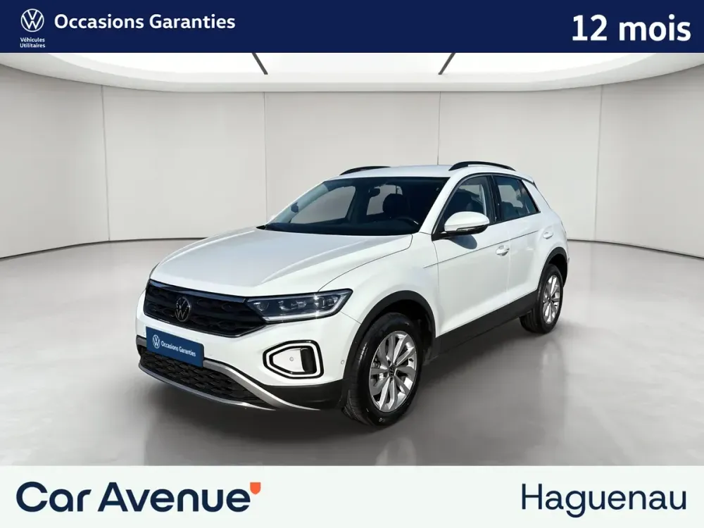 Volkswagen T-Roc blanc pur d'occasion