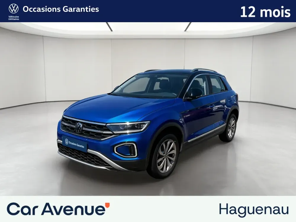 Volkswagen T-Roc bleu d'occasion