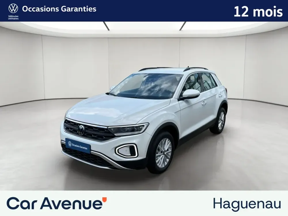 Volkswagen T-Roc blanc pur d'occasion