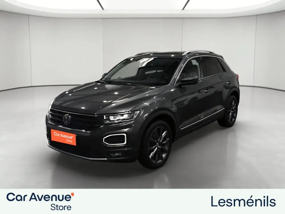 Volkswagen T-Roc gris d'occasion