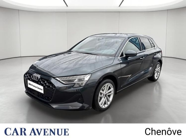 Audi A3 Sportback gris manhattan métallisé d'occasion