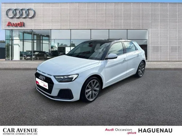 Audi A1 Sportback blanc d'occasion