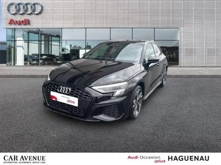 Audi A3 noir d'occasion