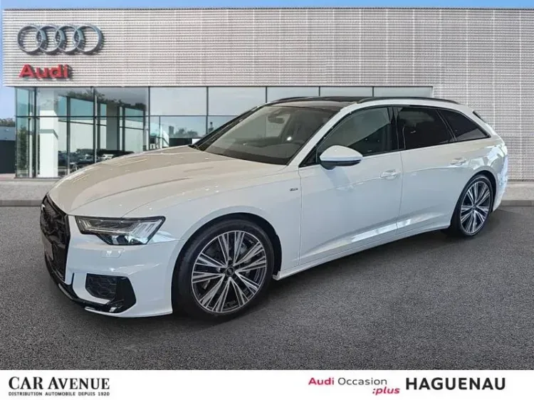 Audi A6 Avant blanc glacier metallise neuf