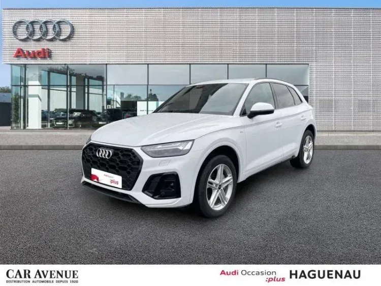 Audi Q5 blanc glacier metallise neuf