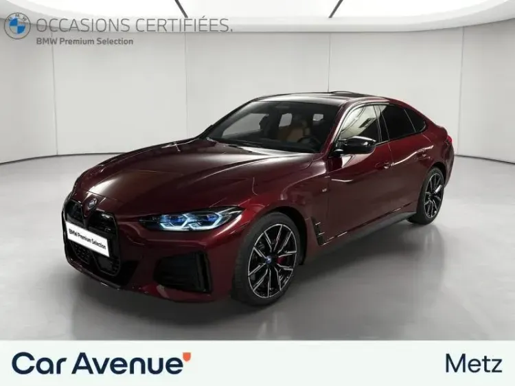 BMW i4 rouge d'occasion