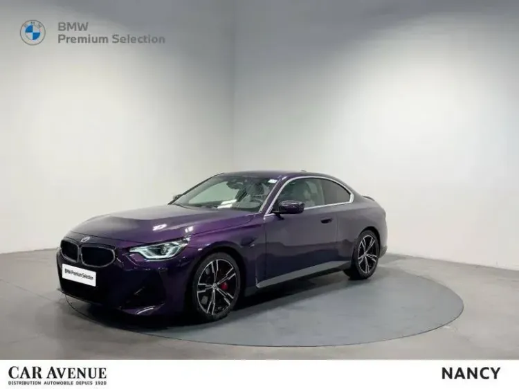 BMW Série 2 Coupé violet d'occasion