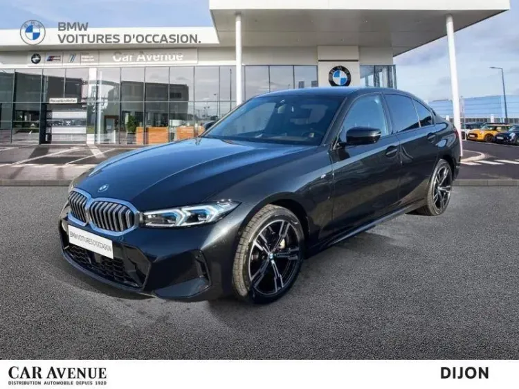 BMW Série 3 noir d'occasion