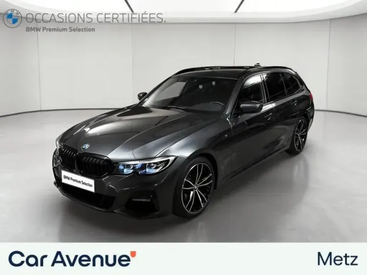 BMW SERIE 3 TOURING G21 gris d'occasion