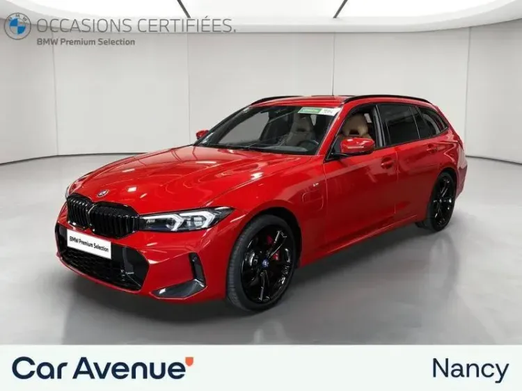 BMW Série 3 Touring rouge d'occasion