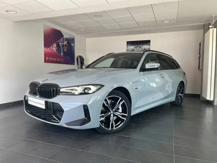 BMW Série 3 Touring gris d'occasion