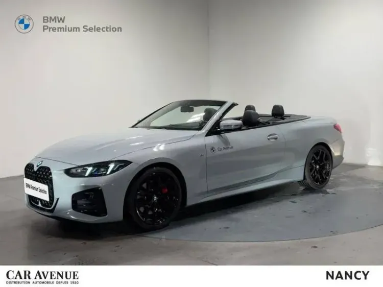 BMW SERIE 4 CABRIOLET G23 LCI gris d'occasion