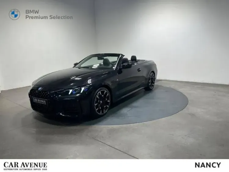 BMW SERIE 4 CABRIOLET G23 LCI noir d'occasion
