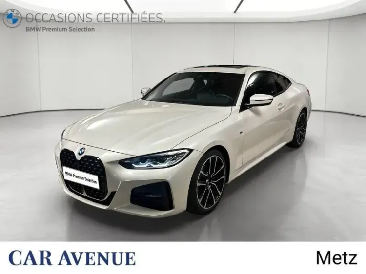 BMW SERIE 4 COUPE G22 blanc d'occasion
