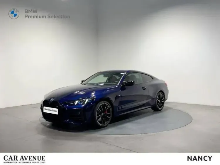BMW Série 4 Coupé bleu d'occasion
